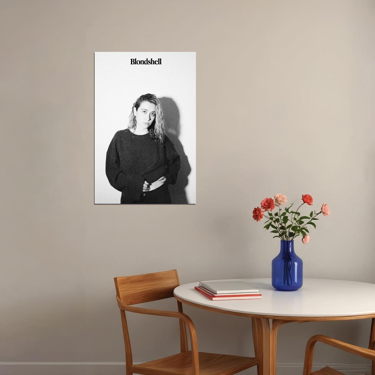 Blondshell Blondshell Indie Rock Music Artist Poster Wall Art Print Home Wall Decor - xonomax