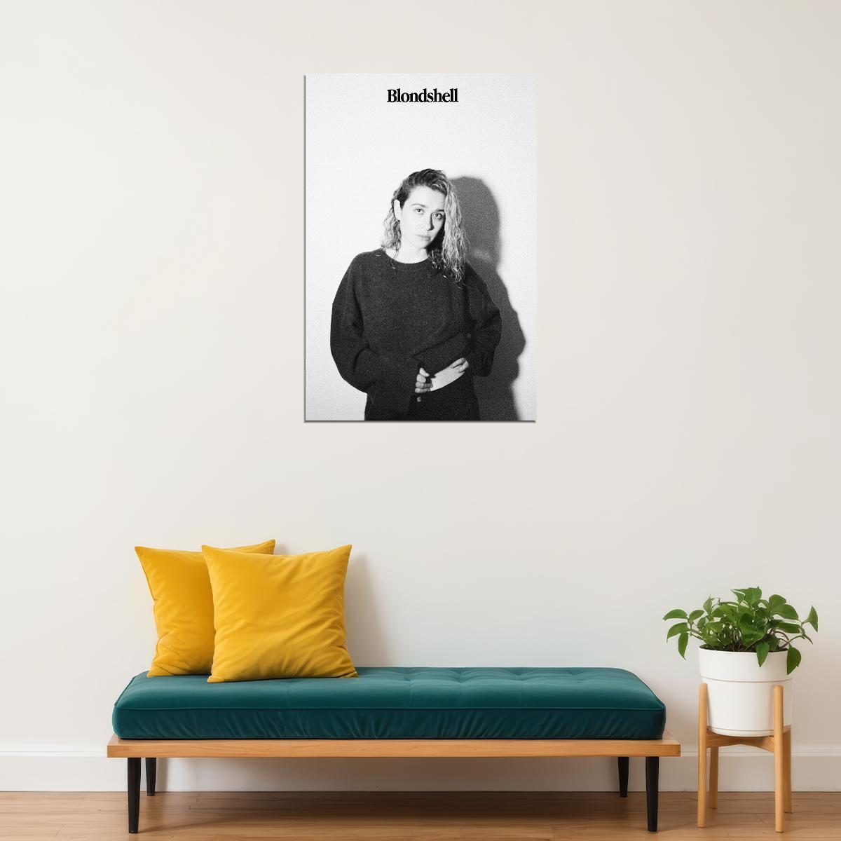 Blondshell Blondshell Indie Rock Music Artist Poster Wall Art Print Home Wall Decor - xonomax
