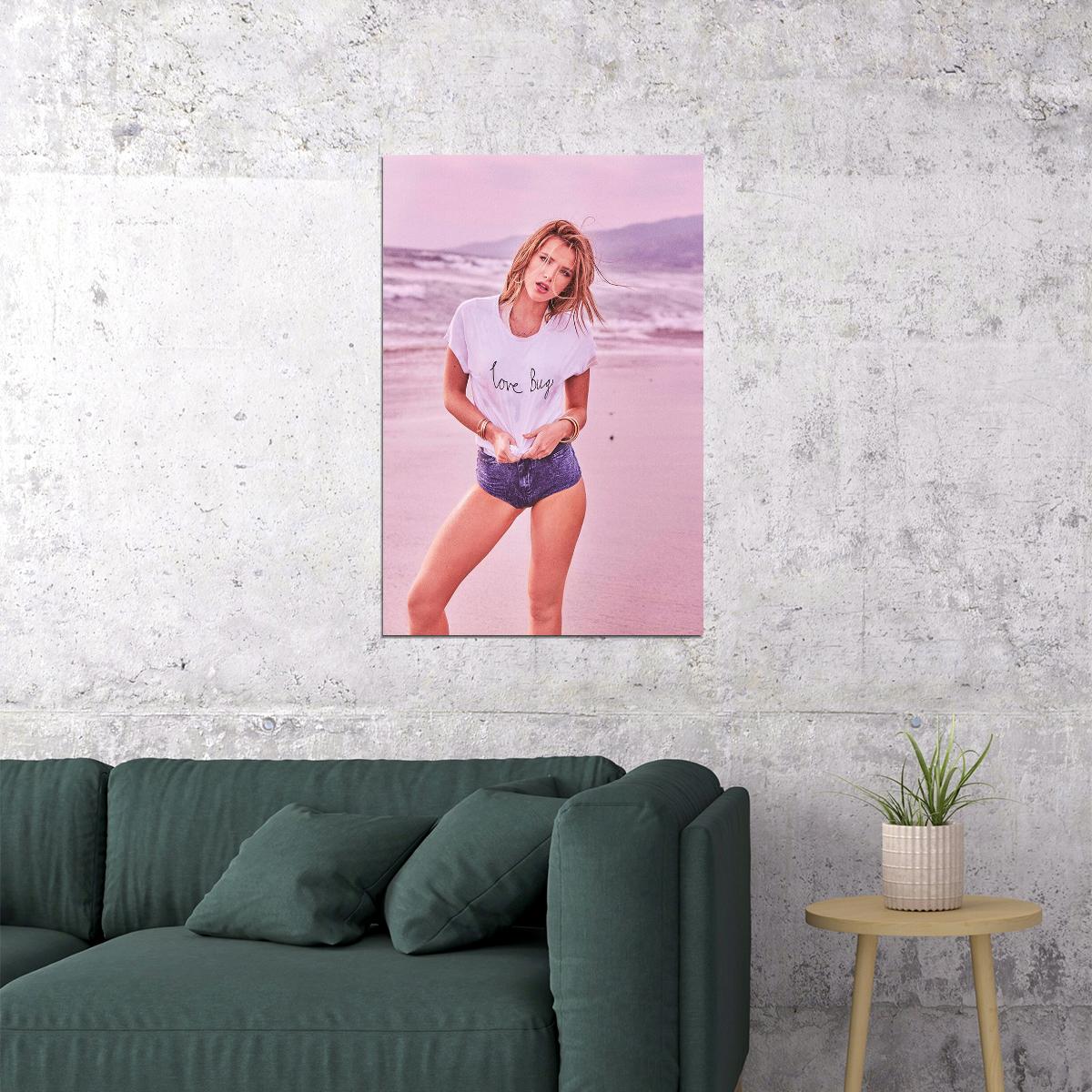 Bella Thorne American Actress Model And Singer Poster Wall Art Print Home Wall Decor - xonomax