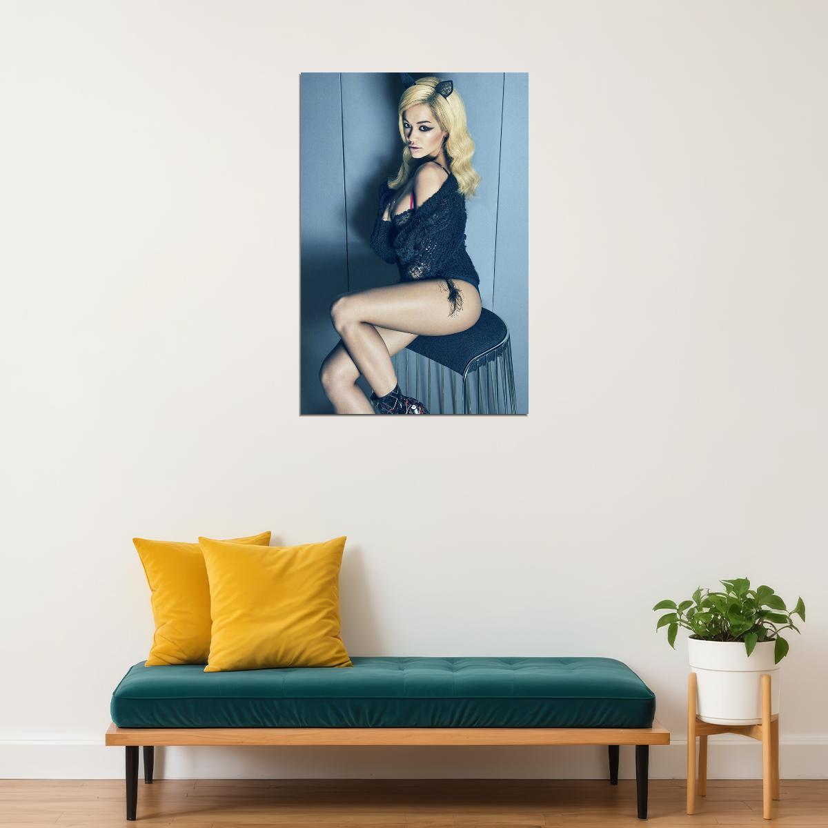 Rita Ora British Of Albanian Descent Singer Actor Poster Wall Art Print Home Wall Decor
