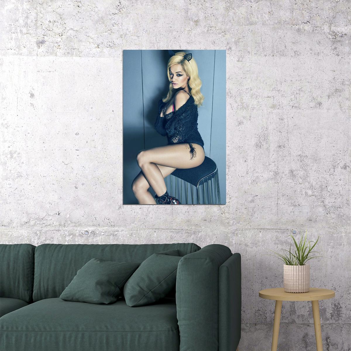 Rita Ora British Of Albanian Descent Singer Actor Poster Wall Art Print Home Wall Decor