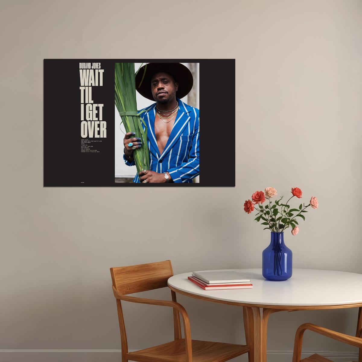 Durand Jones Wait Til I Get Over Music Artist Poster Wall Art Print Home Wall Decor - xonomax