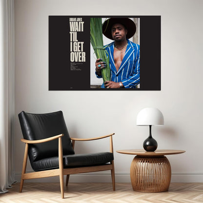 Durand Jones Wait Til I Get Over Music Artist Poster Wall Art Print Home Wall Decor - xonomax