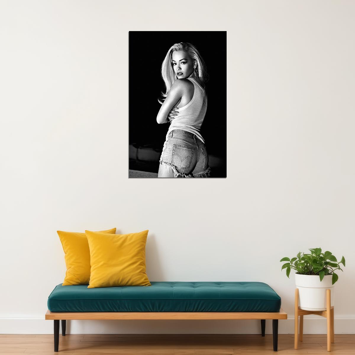 Rita Ora British Of Albanian Descent Actor Singer Poster Wall Art Print Home Wall Decor