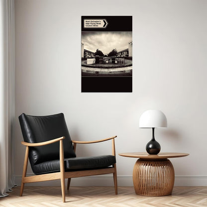 Noel Gallagher's High Flying Birds Council Skies Group Poster Wall Art Print Home Wall Decor - xonomax
