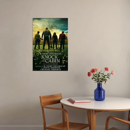Knock At The Cabin Movie Horror Mystery Thriller Poster Wall Art Print Home Wall Decor - xonomax
