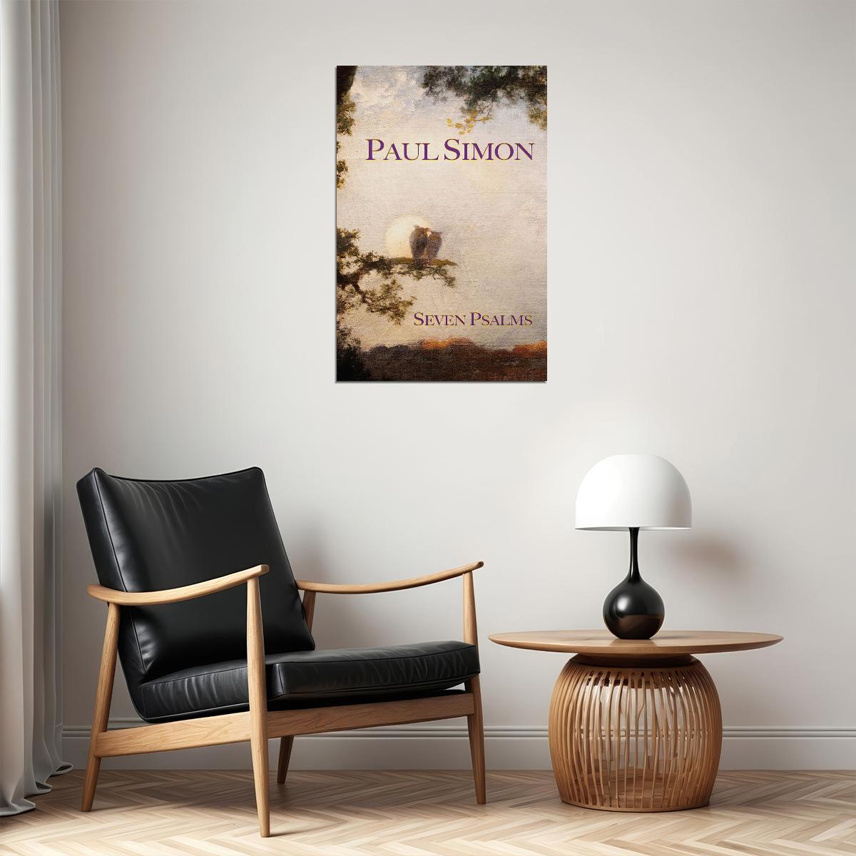 Paul Simon Seven Psalms Music Artist Singer Poster Wall Art Print Home Wall Decor - xonomax
