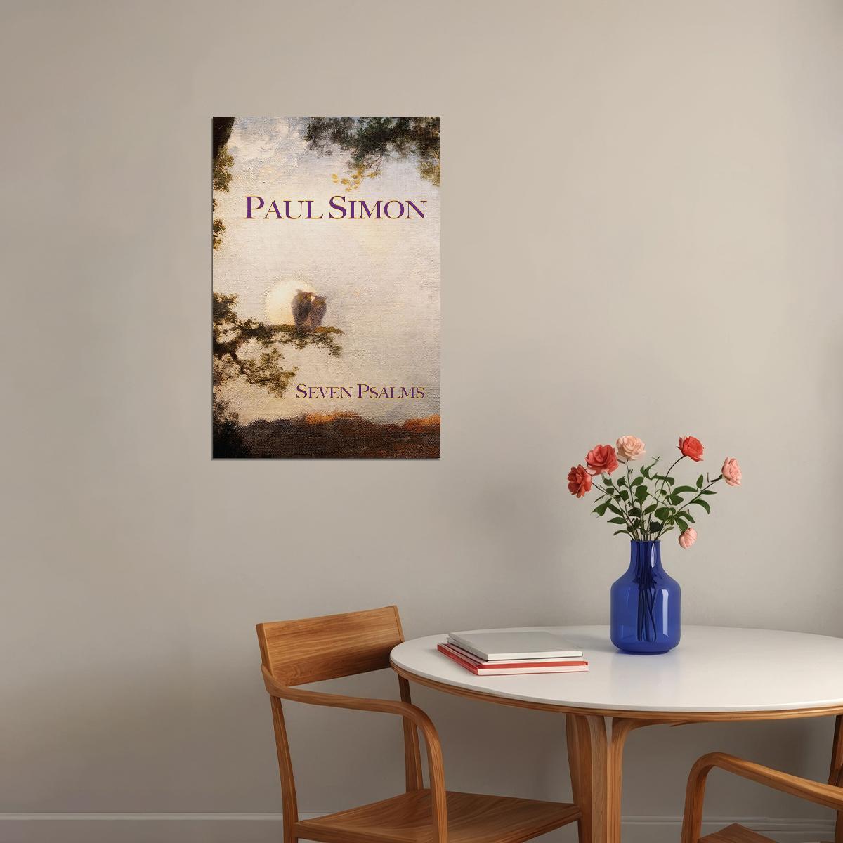 Paul Simon Seven Psalms Music Artist Singer Poster Wall Art Print Home Wall Decor - xonomax