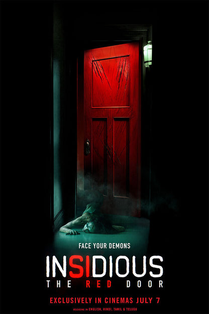 Insidious: The Red Door Movie Horror Mystery Thriller Poster Wall Art Print Home Wall Decor - xonomax