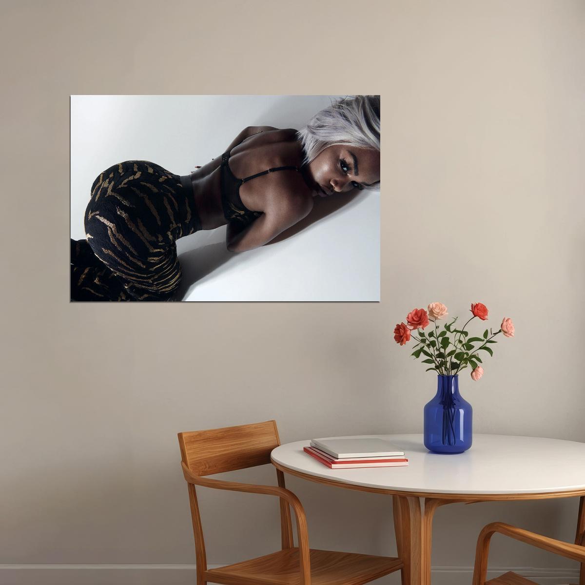 Teyana Taylor Actress Singer Dancer Poster Wall Art Print Home Wall Decor - xonomax
