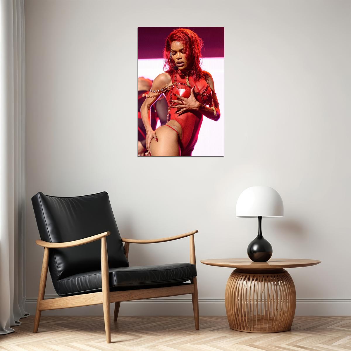 Teyana Taylor Singer Dancer Actress Poster Wall Art Print Home Wall Decor - xonomax