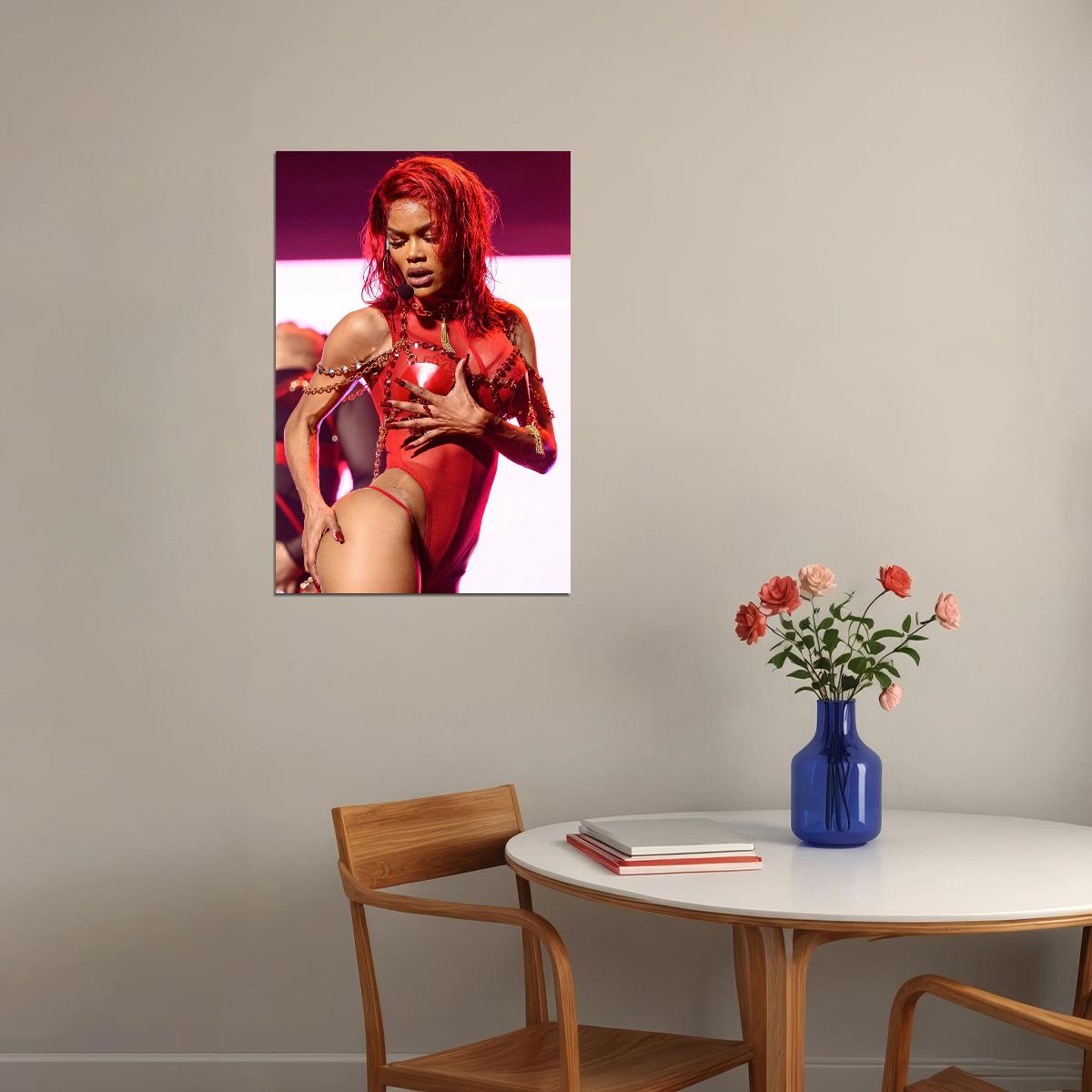 Teyana Taylor Singer Dancer Actress Poster Wall Art Print Home Wall Decor - xonomax
