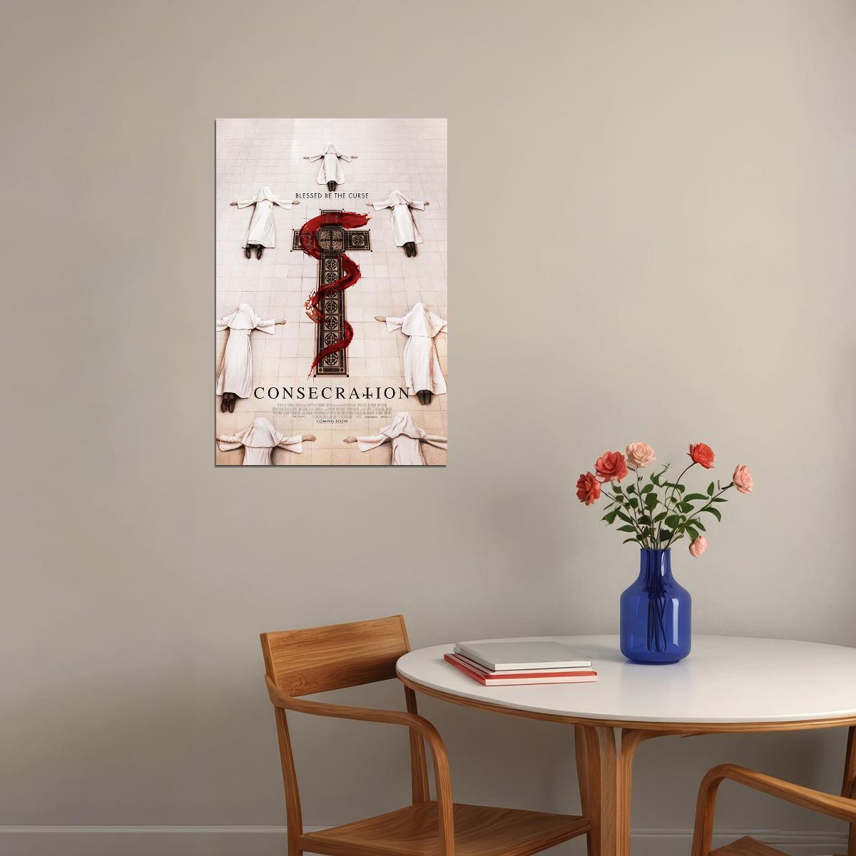 Consecration Movie Horror Thriller Action Poster Wall Art Print Home Wall Decor - xonomax