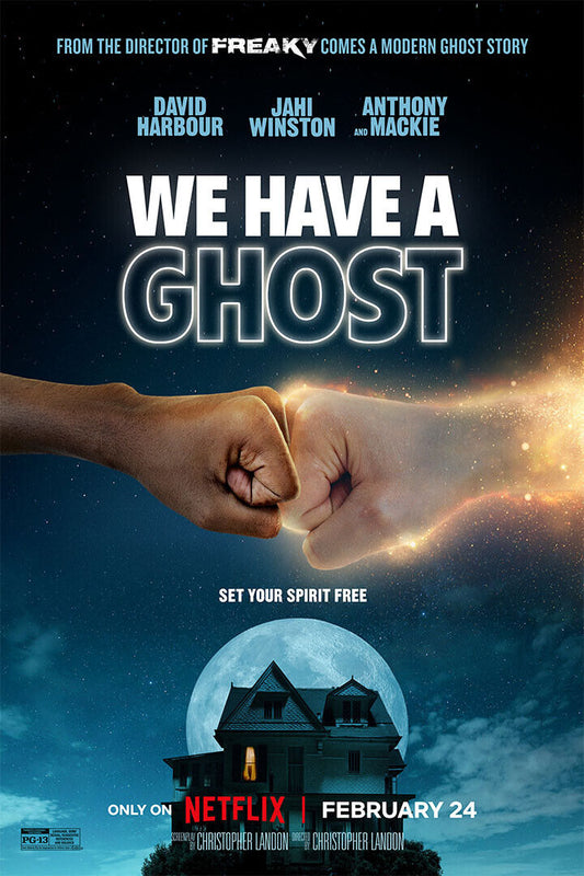 We Have A Ghost Movie Action Comedy Family Poster Wall Art Print Home Wall Decor - xonomax