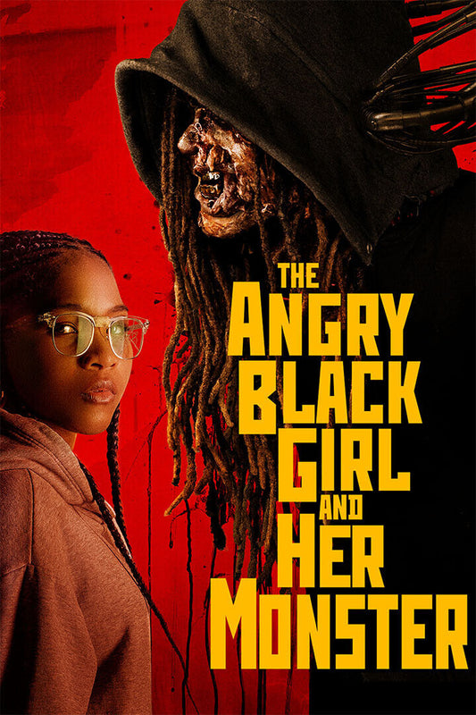 The Angry Black Girl And Her Monster Movie Drama Horror Poster Wall Art Print Home Wall Decor - xonomax
