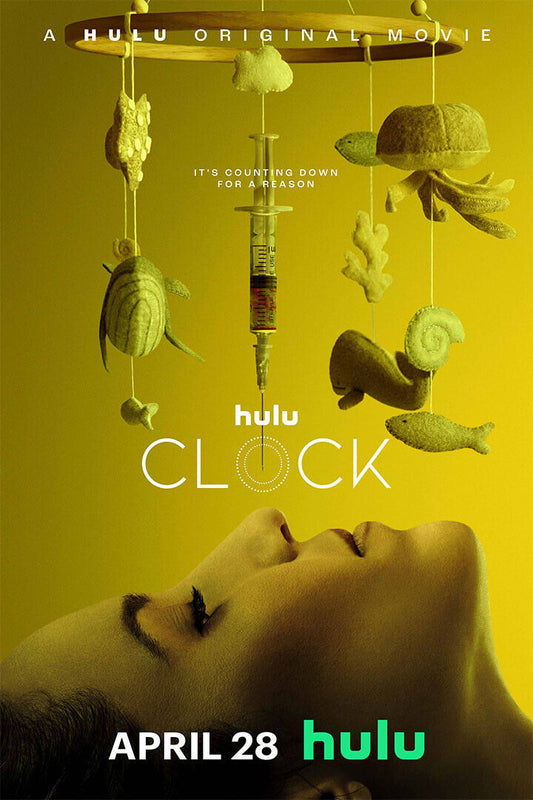 Clock Movie Drama Horror Thriller Poster Wall Art Print Home Wall Decor - xonomax