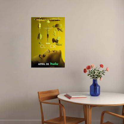 Clock Movie Drama Horror Thriller Poster Wall Art Print Home Wall Decor - xonomax