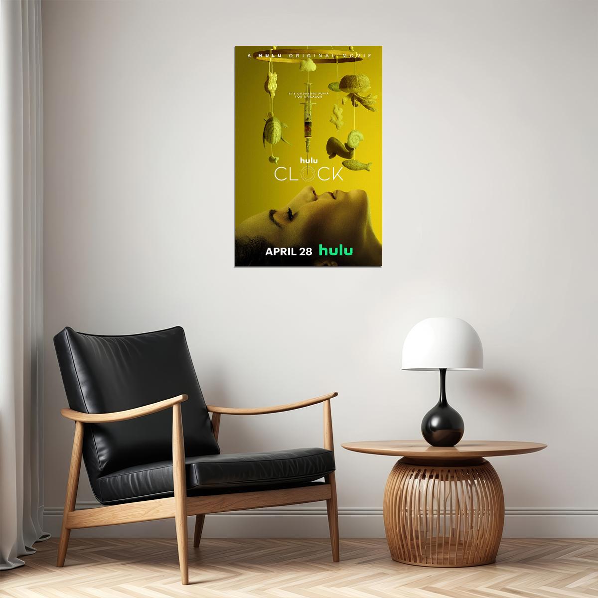 Clock Movie Drama Horror Thriller Poster Wall Art Print Home Wall Decor - xonomax