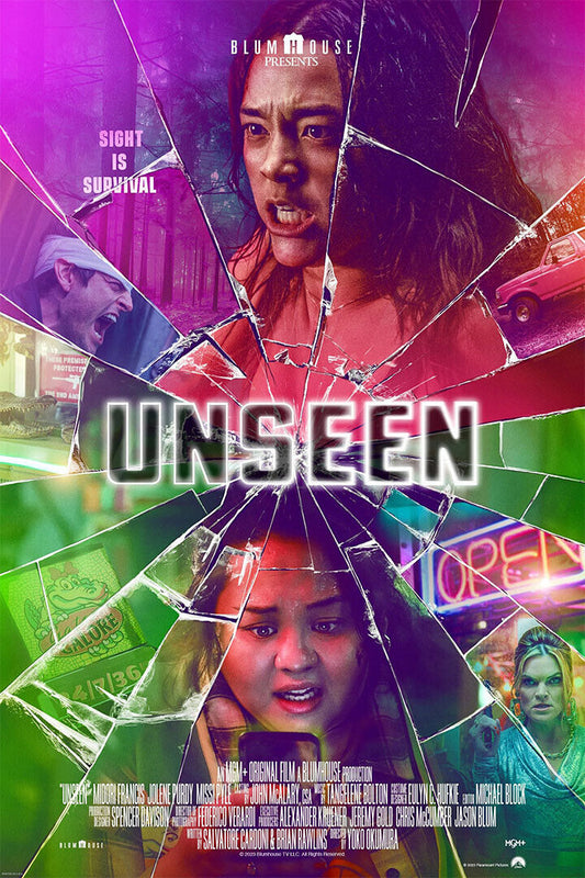 Unseen 2023 Movie Comedy Thriller Poster Wall Art Print Home Wall Decor - xonomax