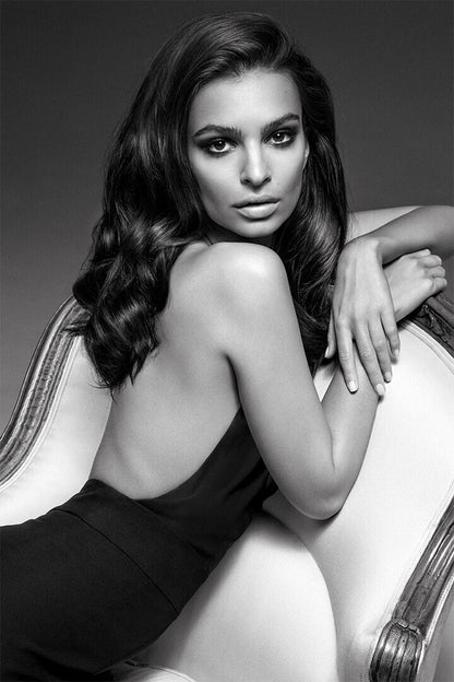 Emily Ratajkowski British-American Artist Model Fashion Poster Wall Art Print Home Wall Decor - xonomax