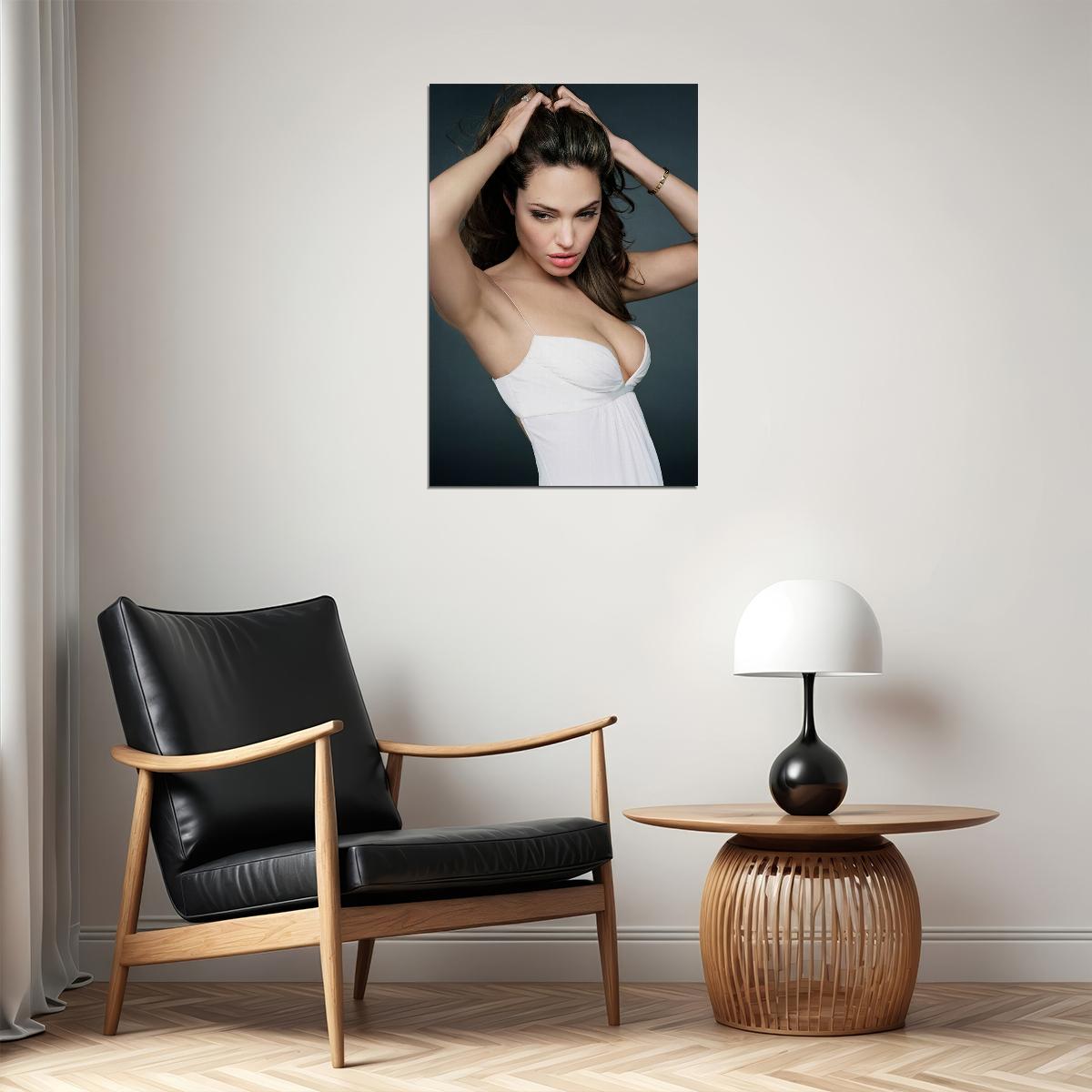 Angelina Jolie Famous Actor Philanthropist Poster Wall Art Print Home Wall Decor - xonomax