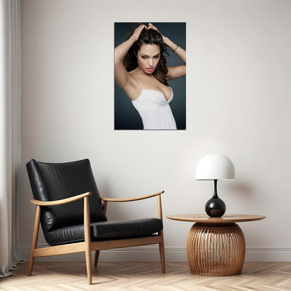 Angelina Jolie Famous Actor Philanthropist Poster Wall Art Print Home Wall Decor - xonomax