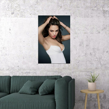 Angelina Jolie Famous Actor Philanthropist Poster Wall Art Print Home Wall Decor - xonomax