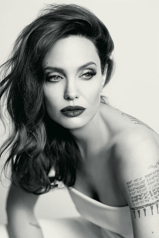 Angelina Jolie Famous Actress Philanthropist Poster Wall Art Print Home Wall Decor - xonomax