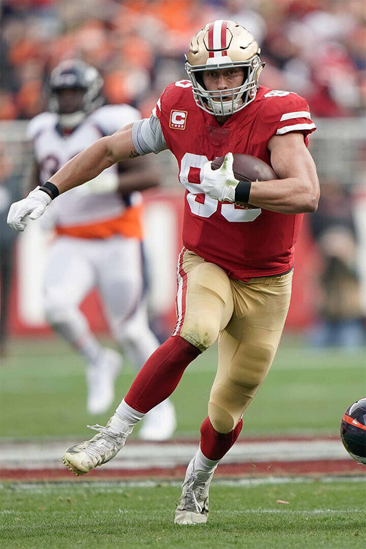George Kittle San Francisco 49ers American Football Player Poster Wall Art Print Home Wall Decor - xonomax