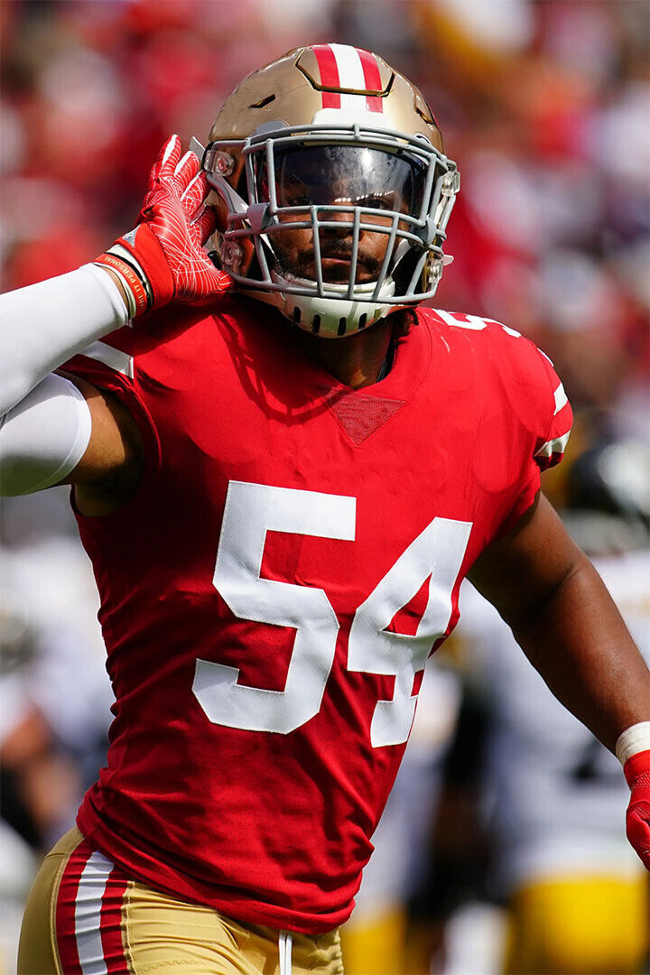 Fred Warner San Francisco 49ers American Football Player Poster Wall Art Print Home Wall Decor - xonomax