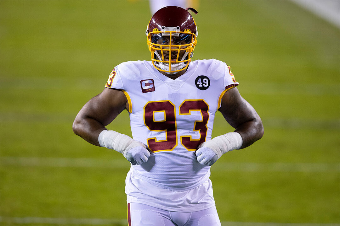 Jonathan Allen Washington American Football Player Poster Wall Art Print Home Wall Decor - xonomax