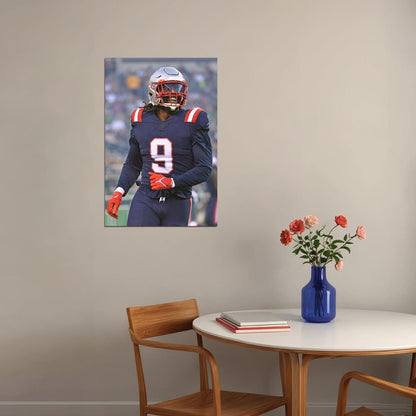 Matthew Judon New England American Football Player Poster Wall Art Print Home Wall Decor - xonomax