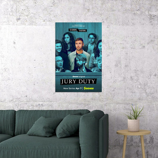 Jury Duty Movie Comedy Action Poster Wall Art Print Home Wall Decor - xonomax