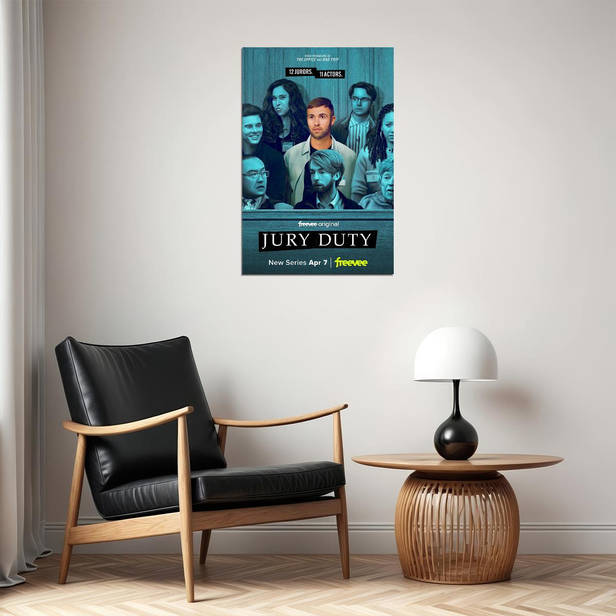 Jury Duty Movie Comedy Action Poster Wall Art Print Home Wall Decor - xonomax