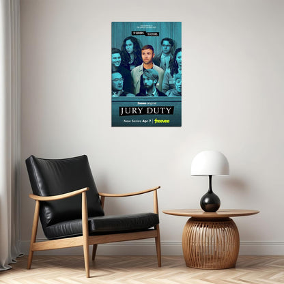 Jury Duty Movie Comedy Action Poster Wall Art Print Home Wall Decor - xonomax