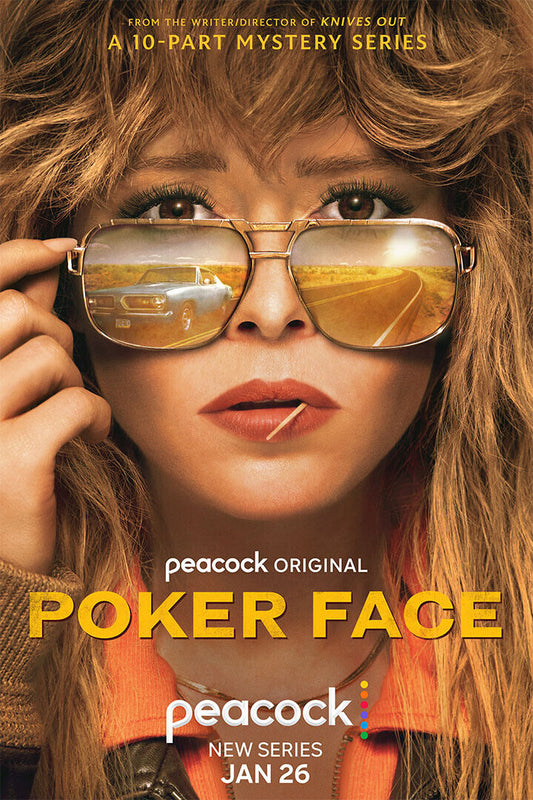 Poker Face Movie Comedy Crime Drama Poster Wall Art Print Home Wall Decor - xonomax