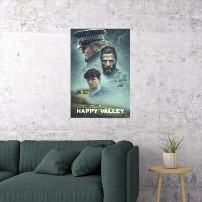 Happy Valley Movie Crime Drama Thriller Poster Wall Art Print Home Wall Decor - xonomax