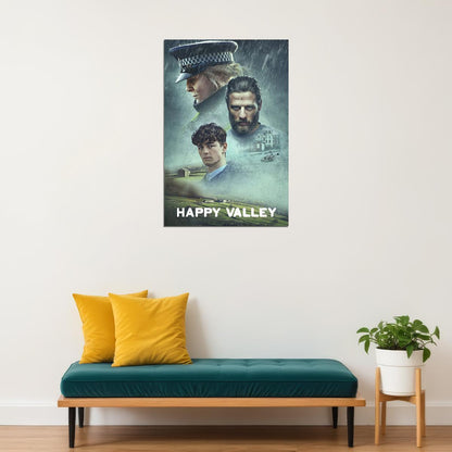 Happy Valley Movie Crime Drama Thriller Poster Wall Art Print Home Wall Decor - xonomax