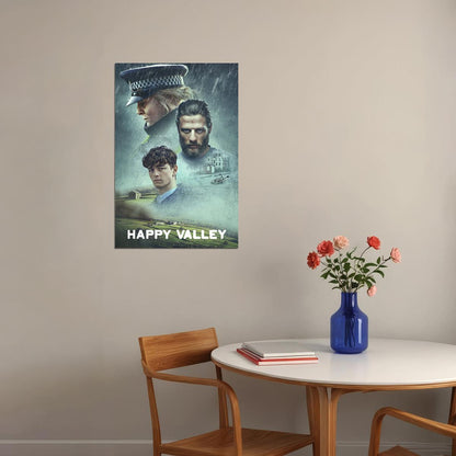 Happy Valley Movie Crime Drama Thriller Poster Wall Art Print Home Wall Decor - xonomax