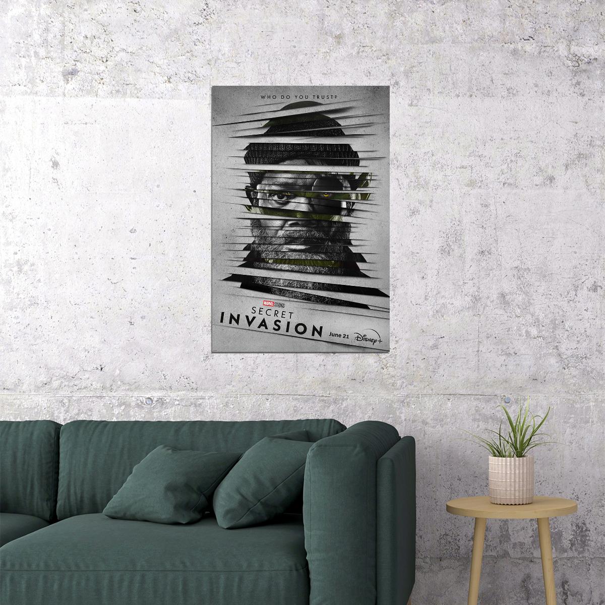 Secret Invasion Movie Drama Action Adventure Poster Wall Art Print Home Wall Decor