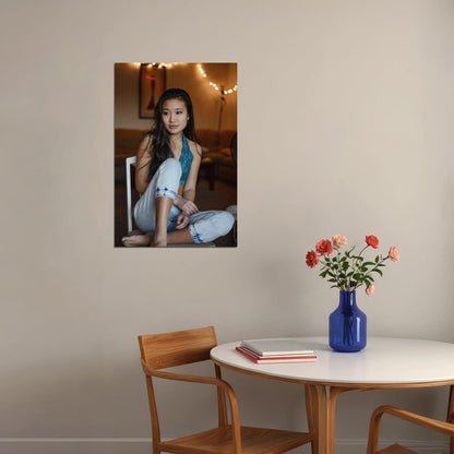 Jeannie Mai American Television Presenter Stylist Poster Wall Art Print Home Wall Decor