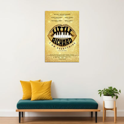 Little Richard I Am Everything Movie Documentary Music Poster Wall Art Print Home Wall Decor - xonomax