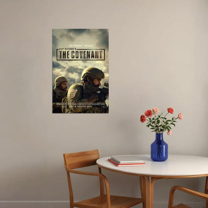 Guy Ritchie's The Covenant Movie Thriller Action Poster Wall Art Print Home Wall Decor - xonomax