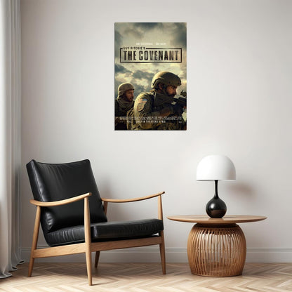 Guy Ritchie's The Covenant Movie Thriller Action Poster Wall Art Print Home Wall Decor - xonomax