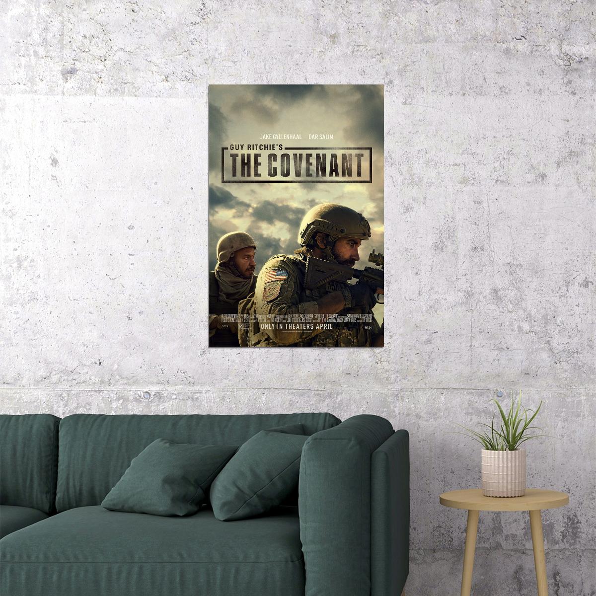 Guy Ritchie's The Covenant Movie Thriller Action Poster Wall Art Print Home Wall Decor - xonomax