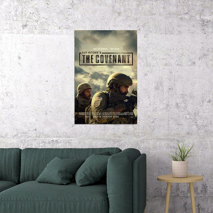 Guy Ritchie's The Covenant Movie Thriller Action Poster Wall Art Print Home Wall Decor - xonomax