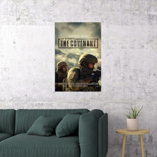 Guy Ritchie's The Covenant Movie Thriller Action Poster Wall Art Print Home Wall Decor - xonomax