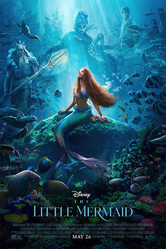 The Little Mermaid Movie Adventure Family Fantasy Poster Wall Art Print Home Wall Decor - xonomax