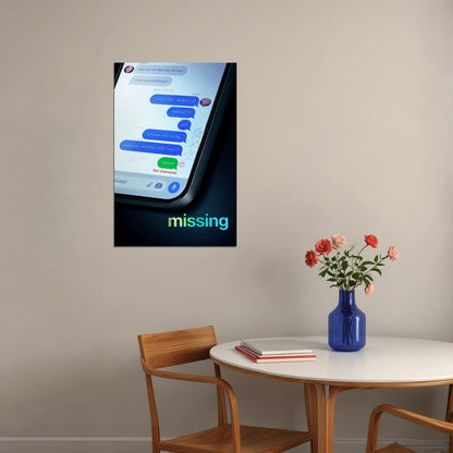 Missing 2023 Movie Drama Mystery Thriller Poster Wall Art Print Home Wall Decor - xonomax