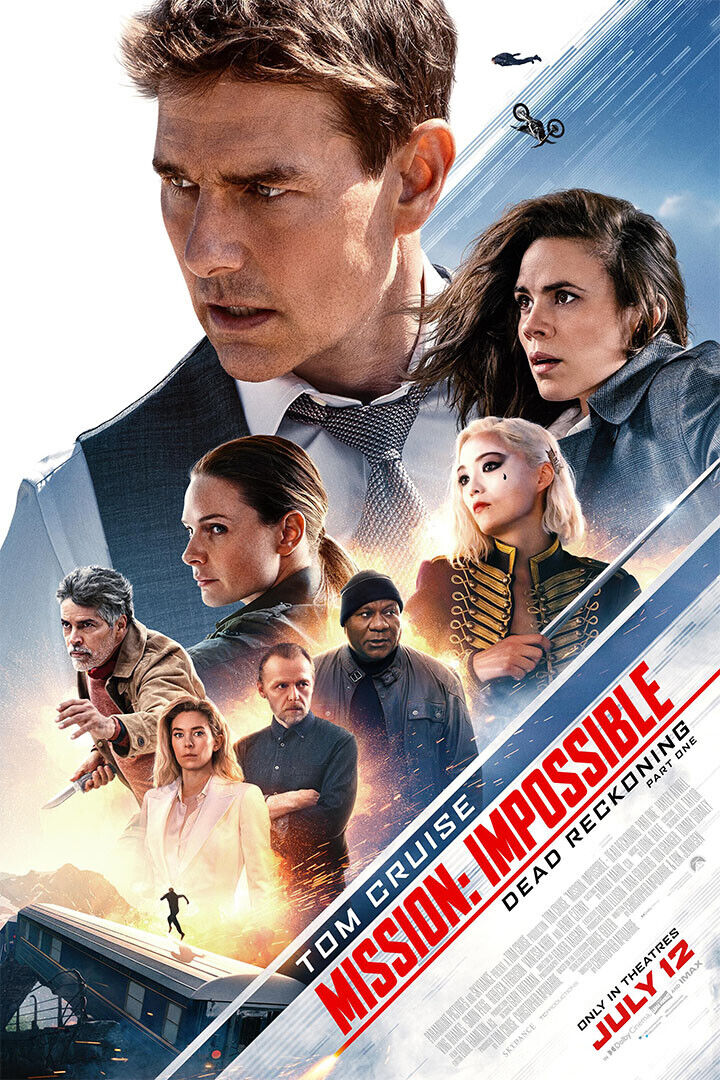 Mission Impossible 7 Movie Action Adventure Thriller Poster Wall Art Print Home Wall Decor - xonomax